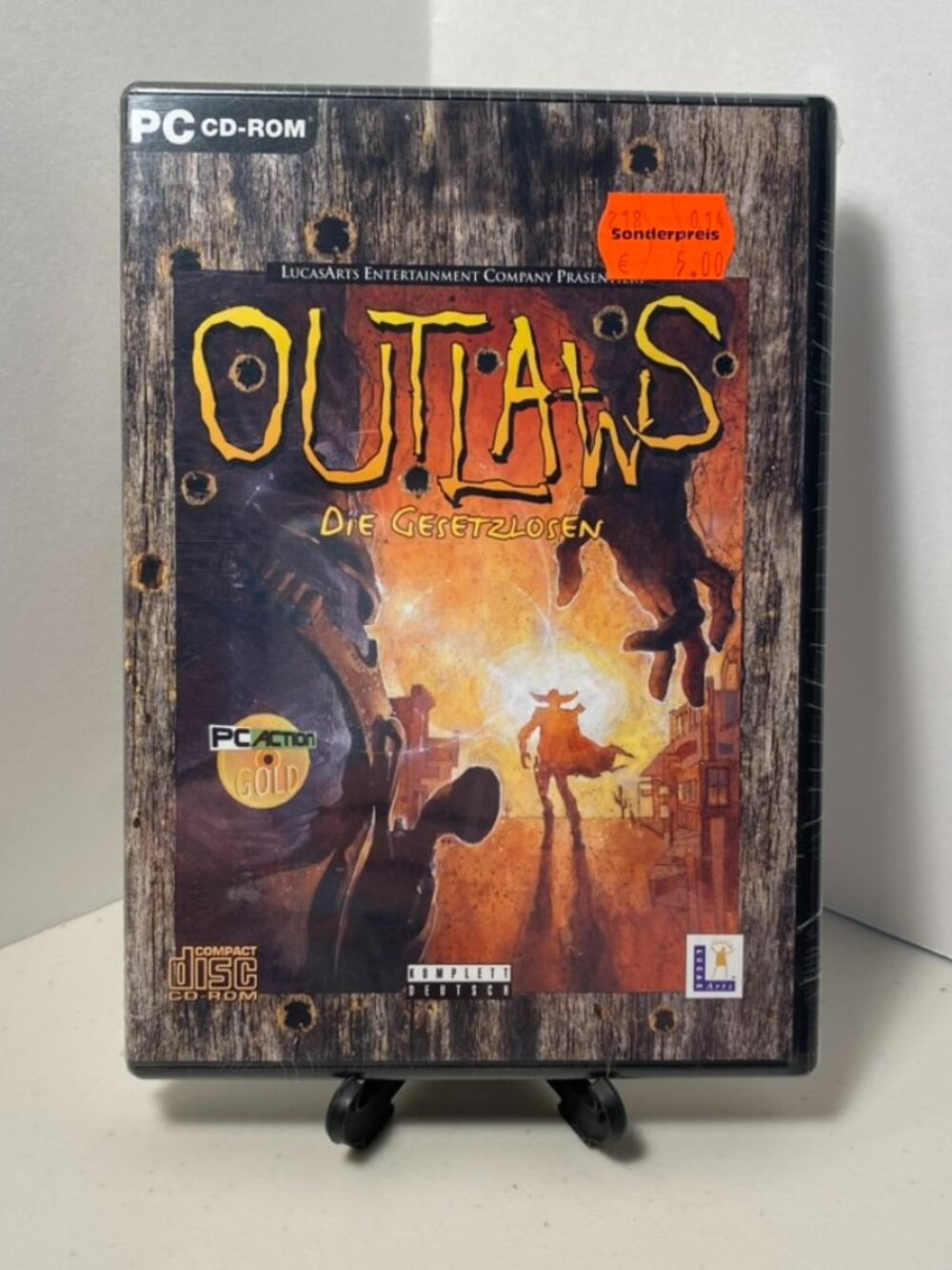 Outlaws Die Gesetzlosen (PC CD-ROM, 1997, LucasArts) Komplett Deutsch | NEW!